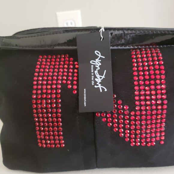 New with Tags /Lyn Dorf/ Ladies Red Sequined "N" (Nebraska) Huskers Black Purse - Picture 3 of 6